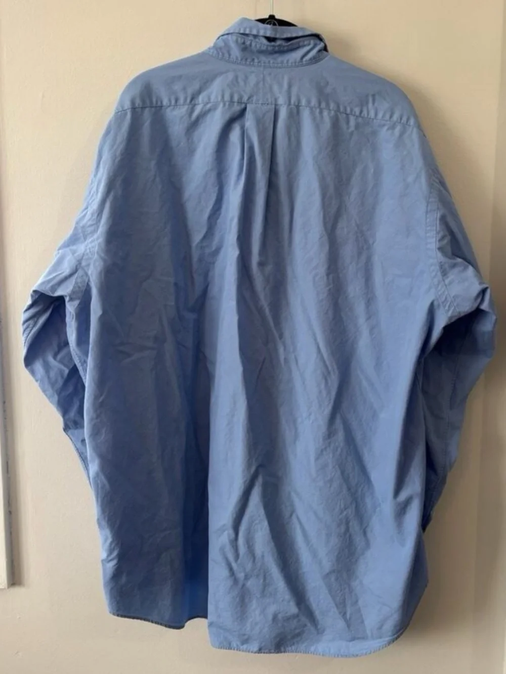 Polo Ralph Lauren Blake Button Down Shirt Blue Pony Oxford Cotton Mens XXL